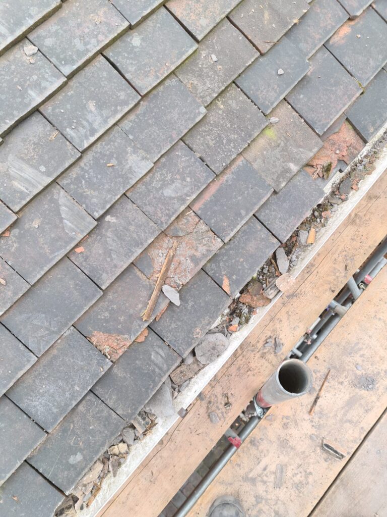 Roofing Repairs on Tiled Roof
